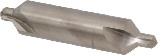 Hertel - #8 Plain Cut 82° Incl Angle Solid Carbide Combo Drill & Countersink - Apex Tool & Supply