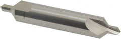 Hertel - #5 Plain Cut 90° Incl Angle Solid Carbide Combo Drill & Countersink - Apex Tool & Supply