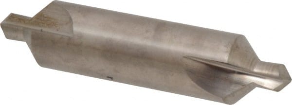 Hertel - #8 Plain Cut 90° Incl Angle Solid Carbide Combo Drill & Countersink - Apex Tool & Supply