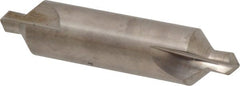 Hertel - #8 Plain Cut 90° Incl Angle Solid Carbide Combo Drill & Countersink - Apex Tool & Supply