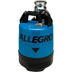 Allegro - 2/3 hp, 5.4 Amp Rating, 115 VAC, 60 Hz, Single Speed Continuous Duty Dewatering Pump - Apex Tool & Supply