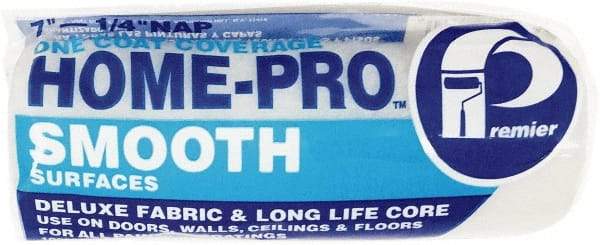 Premier Paint Roller - 1/4" Nap, 7" Wide Paint Roller Cover - Smooth Texture, Polyester - Apex Tool & Supply