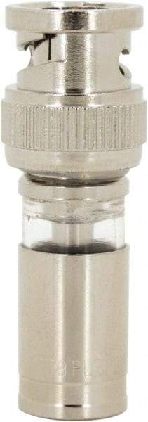 Ideal - Straight, BNC Compression Coaxial Connector - Compatible with RG59, Brass Body - Apex Tool & Supply