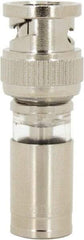 Ideal - Straight, BNC Compression Coaxial Connector - Compatible with RG59, Brass Body - Apex Tool & Supply