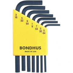 Bondhus - Hex Key Sets Tool Type: Hex Handle Type: L-Key Short Arm - Apex Tool & Supply