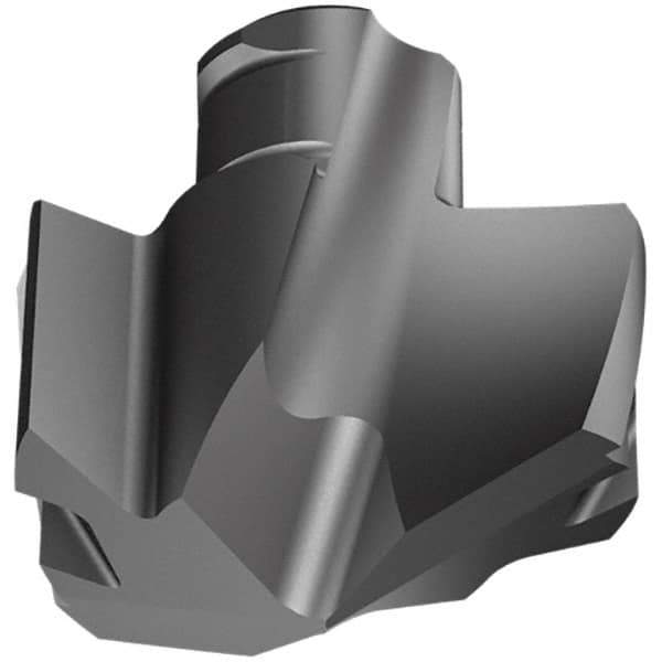 Iscar - Series ICP, 0.98" Diam Grade IC908 140° Replaceable Drill Tip - Carbide, TiAlN Finish, 24 Seat Size, Through Coolant - Apex Tool & Supply