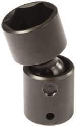 Proto - 1/2" Drive 5/8" Standard Universal Impact Socket - 6 Points, 2-19/32" OAL - Apex Tool & Supply