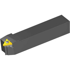 Vargus - External Thread, Right Hand Cut, 1-1/2" Shank Width x 1-1/2" Shank Height Indexable Threading Toolholder - 8" OAL, 4UE Insert Compatibility, AL Toolholder, Series U Style - Apex Tool & Supply