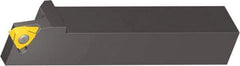 Vargus - External Thread, Right Hand Cut, 1" Shank Width x 1" Shank Height Indexable Threading Toolholder - 6" OAL, 3VER Insert Compatibility, NL Toolholder, Series Slim Throat - Apex Tool & Supply