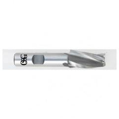 1/8 x 3/8 x 1 x 2-7/8 3 Fl HSS-CO Tapered Center Cutting End Mill -  Bright - Apex Tool & Supply
