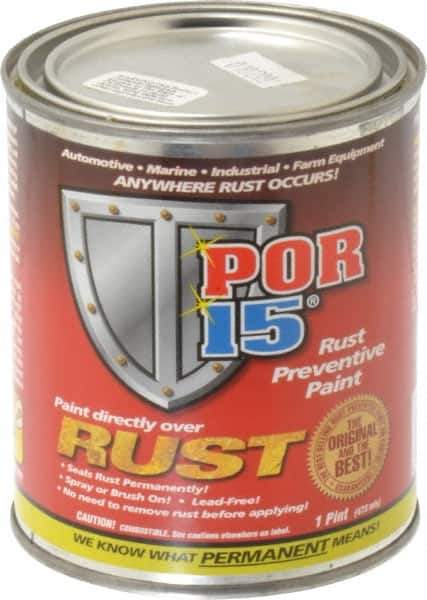 POR-15 - 1 Pint, Clear, Rust Preventative Paint - Comes in Can - Apex Tool & Supply