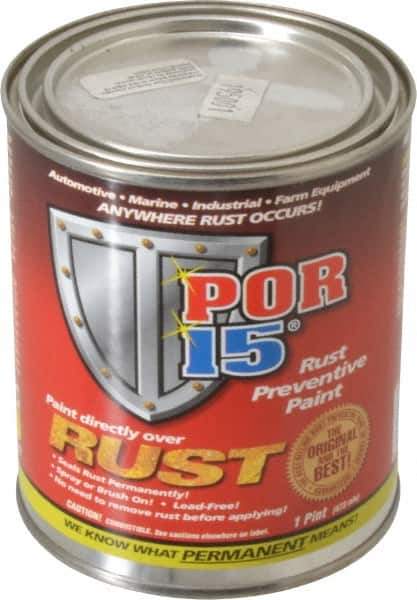 POR-15 - 1 Pint, Silver, Rust Preventative Paint - Comes in Can - Apex Tool & Supply