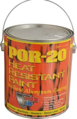 POR-15 - 1 Gal Aluminum Automotive Heat Resistant Paint - 1,200°F Max Temp, Comes in Can with Handle - Apex Tool & Supply