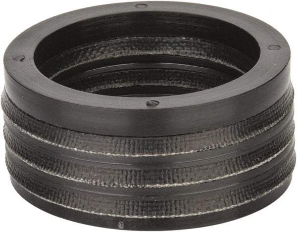 Made in USA - 1-3/4" Inside Diam x 2-1/4" Outside Diam V-Packing Set - 1" High - Apex Tool & Supply