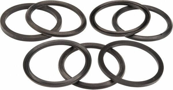 Made in USA - 2-1/2" Inside Diam x 3" Outside Diam V-Packing Set - 1" High - Apex Tool & Supply