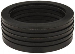 Made in USA - 2-3/4" Inside Diam x 3-1/2" Outside Diam V-Packing Set - 1-1/6" High - Apex Tool & Supply