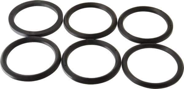 Made in USA - 3" Inside Diam x 3-3/4" Outside Diam V-Packing Set - 1-1/6" High - Apex Tool & Supply