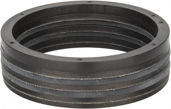 Made in USA - 3-3/4" Inside Diam x 4-3/8" Outside Diam V-Packing Set - 1" High - Apex Tool & Supply