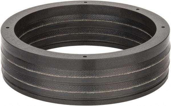 Made in USA - 3-3/4" Inside Diam x 4-1/2" Outside Diam V-Packing Set - 1-1/6" High - Apex Tool & Supply