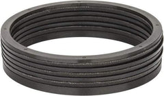 Made in USA - 4-3/4" Inside Diam x 5 3/8" Outside Diam V-Packing Set - 1-1/6" High - Apex Tool & Supply