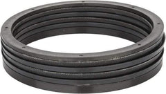 Made in USA - 5" Inside Diam x 5-3/4" Outside Diam V-Packing Set - 1-1/6" High - Apex Tool & Supply