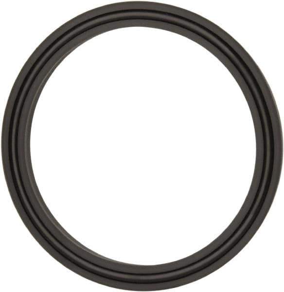 Value Collection - 4" Inside Diam x 4-3/4" Outside Diam Lip Seal - Standard - 3/8" High, Polyurethane - Apex Tool & Supply