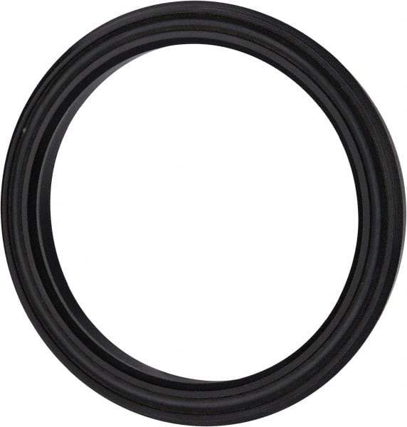 Value Collection - 3-1/2" Inside Diam x 4-1/4" Outside Diam Lip Seal Type B - 1/2" High, Polyurethane - Apex Tool & Supply