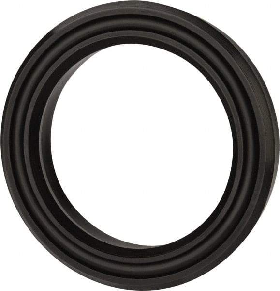 Value Collection - 3" Inside Diam x 4" Outside Diam Lip Seal Type B - 3/4" High, Polyurethane - Apex Tool & Supply