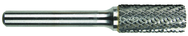 SB-1L 1/4 x 1 x 1/4" SH Sgl Cut - CBD - Burr - Apex Tool & Supply