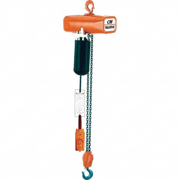 CM - 1 Ton Capacity 8 FPM Lift Speed 230V Electric Chain Hoist - Apex Tool & Supply