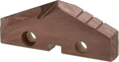 Allied Machine and Engineering - 2-5/32" Diam x 5/16" Thick, Seat Code 4, 132° Included Angle Spade Drill Insert - AM200 Coated, Cobalt, Grade Super Cobalt, Series GEN2 T-A - Apex Tool & Supply