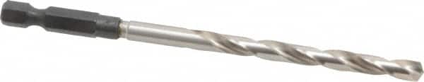 Cle-Line - 7/32" High Speed Steel, 118° Point, Hex Shank Maintenance Drill Bit - Apex Tool & Supply