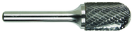 SC-1L 1/4 x 1 x 1/4" SH Sgl Cut - CBD - Burr - Apex Tool & Supply