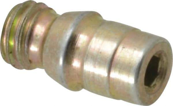 Made in USA - 1/2" Inscribed Circle, 5/64" Hex Socket, M5x0.8 Thread, Negative Lock Pin for Indexable Turning Tools - Apex Tool & Supply