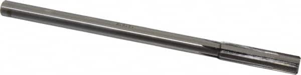 Made in USA - 0.498" Carbide-Tipped 6 Flute Chucking Reamer - Apex Tool & Supply