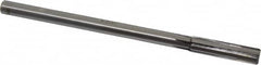 Made in USA - 0.498" Carbide-Tipped 6 Flute Chucking Reamer - Apex Tool & Supply