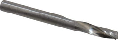 Onsrud - 3/16" Cutting Diam x 5/8" Length of Cut, 1 Flute, Upcut Spiral Router Bit - Uncoated, Right Hand Cut, Solid Carbide, 2" OAL x 3/16" Shank Diam, Single Edge, 21° Helix Angle - Apex Tool & Supply