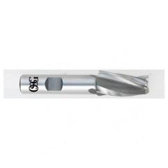 3/32 x 3/8 x 1-1/2 x 3-5/16 3 Fl HSS-CO Tapered Center Cutting End Mill -  Bright - Apex Tool & Supply
