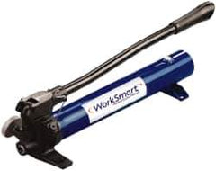 Value Collection - 51/64" Piston Stroke, 1-19/32" Piston Diam, 0.15 Cu In per Stroke, 37 Cu In Reservoir Capacity, Manual Hydraulic Pump - 10,000 psi, 109 Lbs. Max Handle Effort, 1 Stage - Apex Tool & Supply