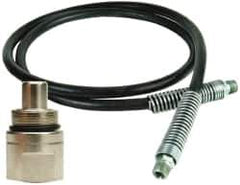 Value Collection - 1/4" Inside Diam x 3/8 NPT 10' Hydraulic Pump Hose - 10,000 psi, 59755249 Opposite End, Rubber - Apex Tool & Supply