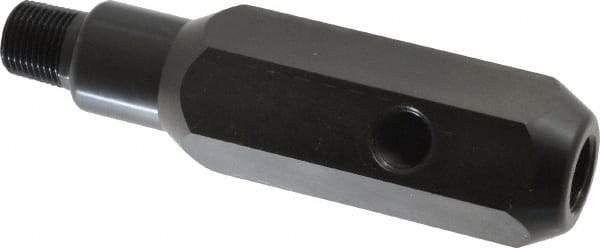 Value Collection - 10,000 psi Pressure Rating, 1/4 NPTF Gauge Connection, Hydraulic Pressure Gage Adapter - 3/8 NPTF Male End, 3/8 NPTF Female End - Apex Tool & Supply