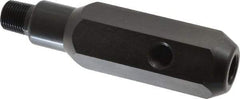 Value Collection - 10,000 psi Pressure Rating, 1/4 NPTF Gauge Connection, Hydraulic Pressure Gage Adapter - 3/8 NPTF Male End, 3/8 NPTF Female End - Apex Tool & Supply