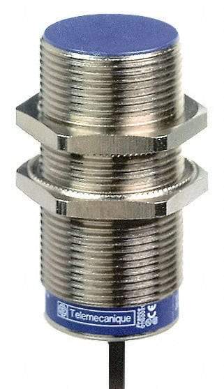 Telemecanique Sensors - PNP, NC, 15mm Detection, Cylinder, Inductive Proximity Sensor - 3 Wires, IP68, IP69, 12 to 48 VDC, M30x1.5 Thread, 62mm Long - Apex Tool & Supply