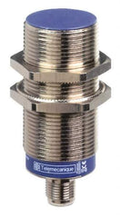 Telemecanique Sensors - PNP, NC, 15mm Detection, Cylinder Shielded, Inductive Proximity Sensor - 3 Wires, IP67, IP69K, 12 to 48 VDC, M30x1.5 Thread, 2.91 Inch Long - Apex Tool & Supply
