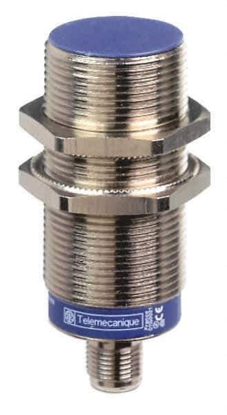 Telemecanique Sensors - NC, NC, 15mm Detection, Cylinder Shielded, Inductive Proximity Sensor - 2 Wires, IP67, IP69K, 24 to 240 VAC/VDC, M30x1.5 Thread, 2.87 Inch Long - Apex Tool & Supply