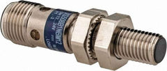 Telemecanique Sensors - NPN, NC, 1.5mm Detection, Cylinder Shielded, Inductive Proximity Sensor - 3 Wires, IP67, 12 to 24 VDC, M12x1 Thread, 45mm Long x 0.39 Inch Wide - Apex Tool & Supply