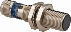 Telemecanique Sensors - PNP, NC, 2mm Detection, Cylinder Shielded, Inductive Proximity Sensor - 3 Wires, IP67, IP69K, 12 to 24 VDC, M12x1 Thread, 50mm Long x 0.71 Inch Wide - Apex Tool & Supply