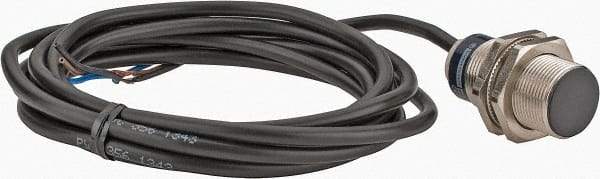 Telemecanique Sensors - PNP, 5mm Detection, Cylinder Shielded, Inductive Proximity Sensor - 3 Wires, IP68, IP69K, 12 to 24 VDC, M18x1 Thread, 1.54 Inch Long x 0.71 Inch Wide - Apex Tool & Supply