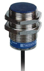 Telemecanique Sensors - NPN, 10mm Detection, Cylinder Shielded, Inductive Proximity Sensor - 3 Wires, IP68, IP69K, 12 to 24 VDC, M30x1.5 Thread, 1.69 Inch Long x 1.18 Inch Wide - Apex Tool & Supply