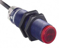 Telemecanique Sensors - Cable Connector, 20m Nominal Distance, Shock and Vibration Resistant, Multimode Photoelectric Sensor - 12 to 24 VDC, 250 Hz, PBT, 64mm Long x 18mm Wide x 1.7 Inch High - Apex Tool & Supply